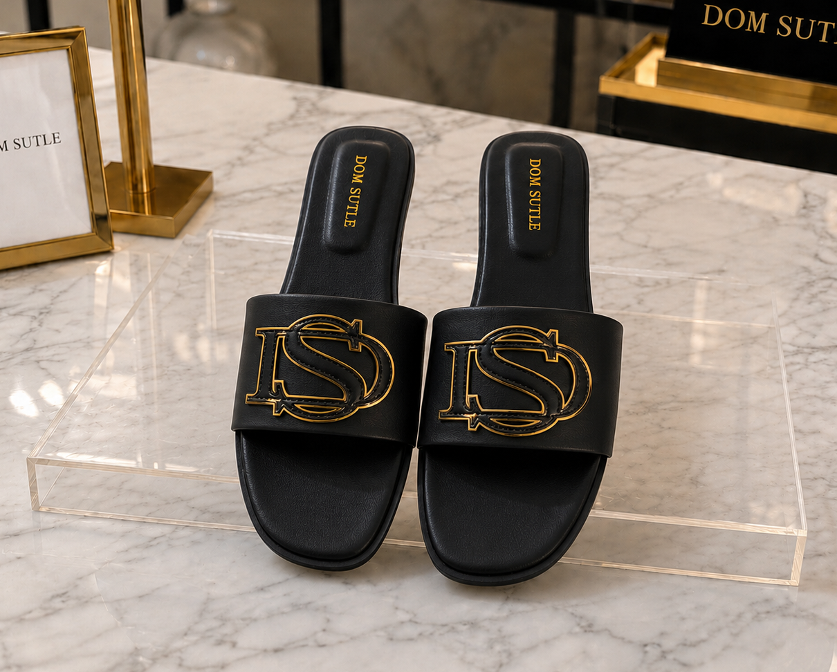 Black Icon Sandal
